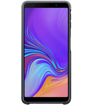 capa gradacao samsung galaxy a7 detalhe frente preto