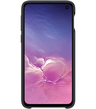 Capa de pele para Samsung Galaxy S10e capa pele samsung galaxy s10e detalhe aplicado preto