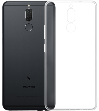 capa silicone huawei mate10 lite detalhe transparente