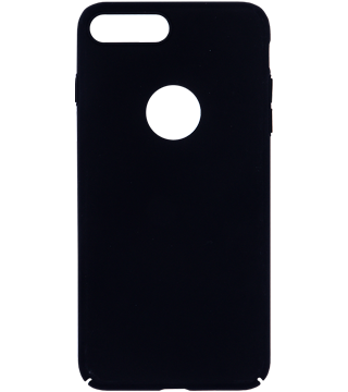 capa silicone iphone 8 plus detalhe preto