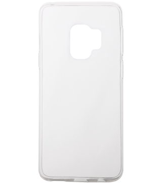 capa silicone samsung galaxy s9 detalhe frente transparente