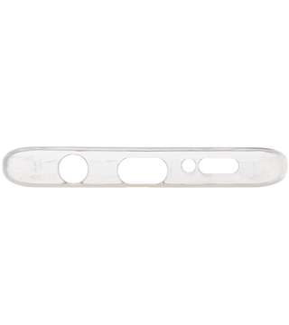 capa silicone samsung galaxy s9 detalhe topo transparente
