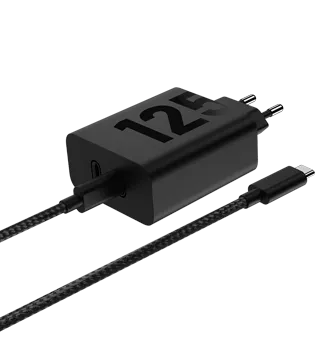 Carregador Motorola 125W Dual-Port + Cabo carregamento (2M)