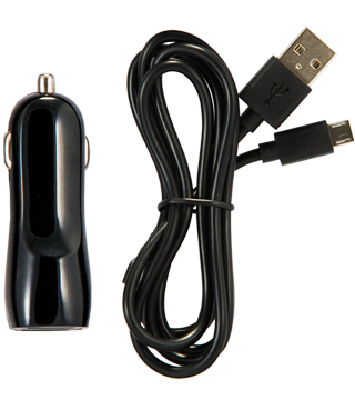 carregador isqueiro micro usb 2 4a 2usb detalhe preto