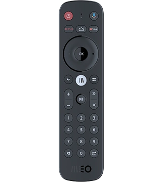 MEO M5 remote controlBox Android TV 4KBox )