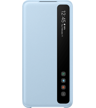 Samsung Clear View Cover Galaxy S20 samsung clear view cover galaxy s20 azul frente