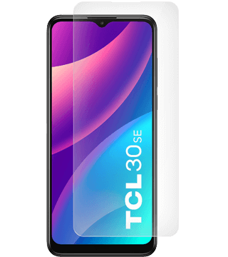 protective glass tcl 30 se transparent front  