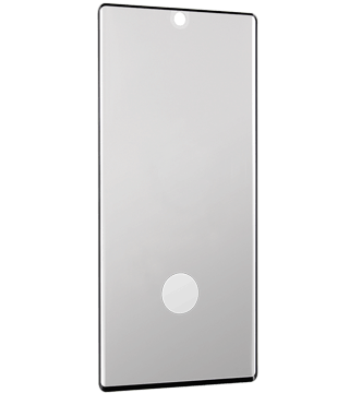 vidro temperado samsung galaxy note10 transparente lado  