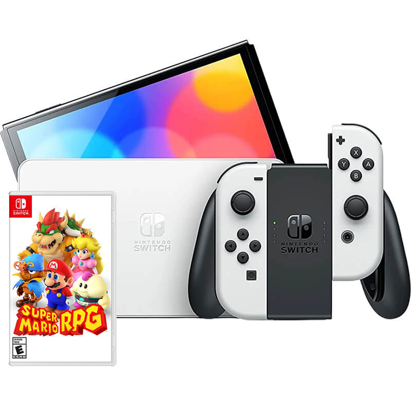 Nintendo Switch OLED + Super Mario RPG – Consolas – Loja Online