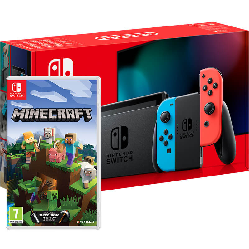 Nintendo Switch + Minecraft – Consolas – Loja Online