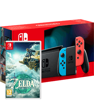 Nintendo Switch Bundle with Zelda: Tears of the Kingdom Game