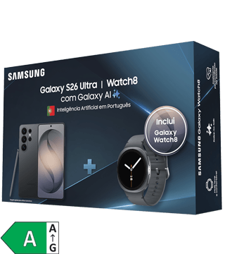 Samsung Pack Galaxy S26 Ultra 512GB + Watch8 44mm BT – Telemóveis