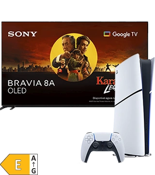 Sony OLED Smart Google TV BRAVIA 8A (65XR8A) + PS5
