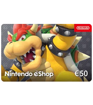 Nintendo eShop €50 - Cartão Presente Digital