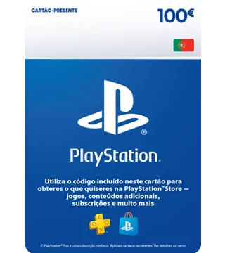 Sony Playstation Network €100 - Cartão Presente Digital