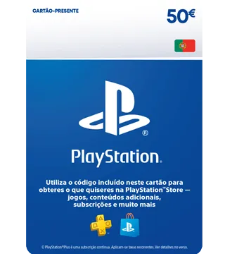 Sony Playstation Network €50 - Cartão Presente Digital