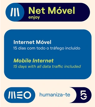 Enjoy Card All Traffic Included 15 days