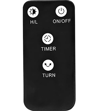 Aquecedor Patio Nedis HTPA21BKW Aquecedor Patio Nedis HTPA21BKW