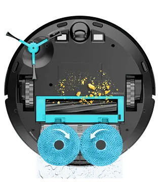 Aspirador Robot Cecotec Conga 9590 Spin Revolution Ultra Power