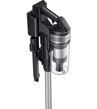 aspirador vertical samsung cinza escuro VS15A60AGR5 WA pormenor  