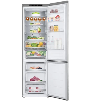 Frigorífico Combinado LG GBV7280BMB - 387L