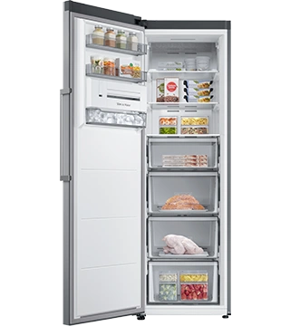 Arca Congeladora Vertical Samsung 1 Porta RZ32C7BFES9/EF - 323L Arca Congeladora Vertical Samsung 1 Porta RZ32C7BFES9/EF - 323L