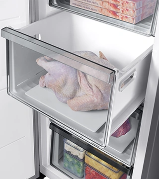 Arca Congeladora Vertical Samsung 1 Porta RZ32C7BFES9/EF - 323L Arca Congeladora Vertical Samsung 1 Porta RZ32C7BFES9/EF - 323L