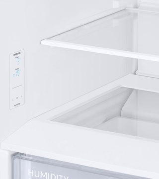 Combinado Samsung RB34C600CWW/EF frigorifico combinado RB34C600CWW EF branco pormenor