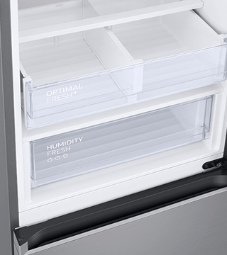 frigorifico combinado samsung RB38C607AS9 EF inox pormenor  