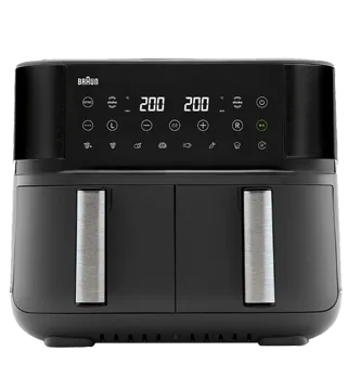 Fritadeira AirFryer Braun TD 3030 BK TwinCook 3 - 8L Fritadeira AirFryer Braun TD 3030 BK TwinCook 3 - 8L