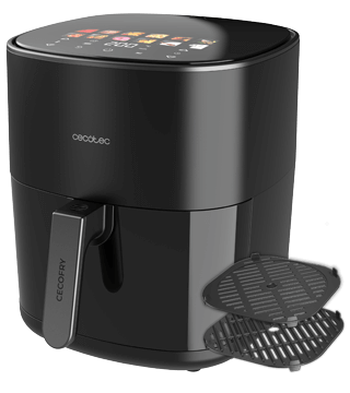 Fritadeira Sem Óleo Airfryer Cecotec Cecofry&Grill Duoheat 6500 - 6.5L Fritadeira Sem Óleo Airfryer Cecotec Cecofry&Grill Duoheat 6500 - 6.5L