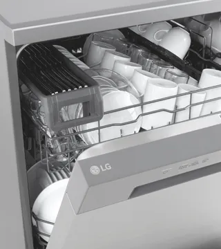 Máquina de Lavar Loiça LG DF142FV - 14 conjuntos Máquina de Lavar Loiça LG DF142FV - 14 conjuntos