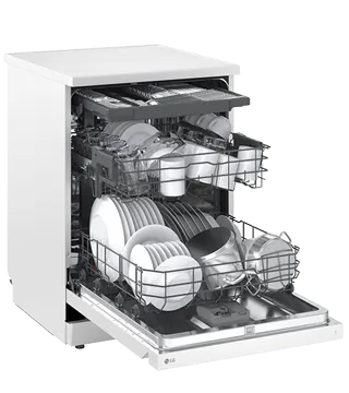 Máquina de Lavar Loiça LG DF273FW – 14 conjuntos Máquina de Lavar Loiça LG DF273FW – 14 conjuntos