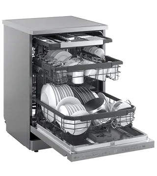 Máquina de Lavar Loiça LG DF375HVS - 14 conjuntos Máquina de Lavar Loiça LG DF375HVS - 14 conjuntos