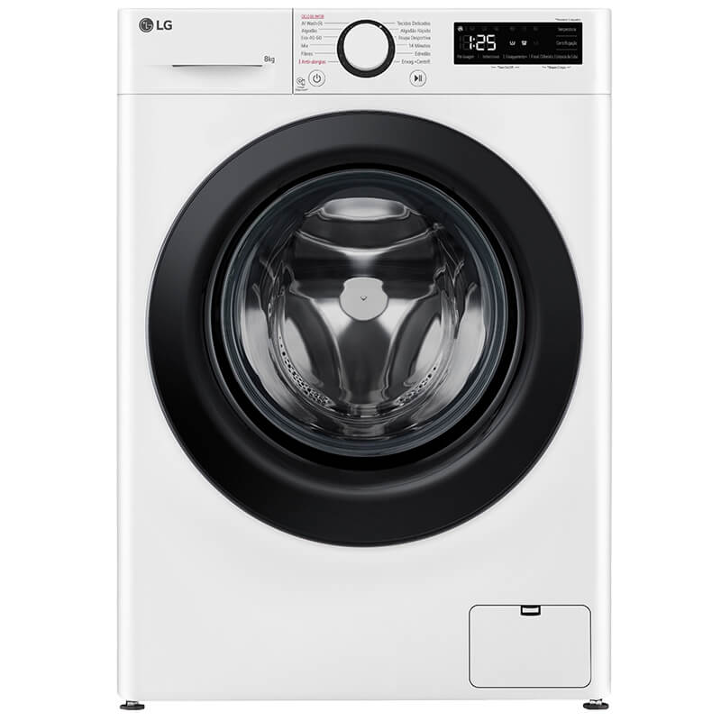 Máquina de Lavar Roupa slim LG F2WR5S8S6W – Eletrodomésticos