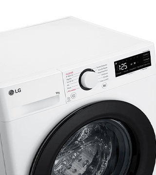 maquina lavar roupa lg F4WR5009A6W branco pormenor  