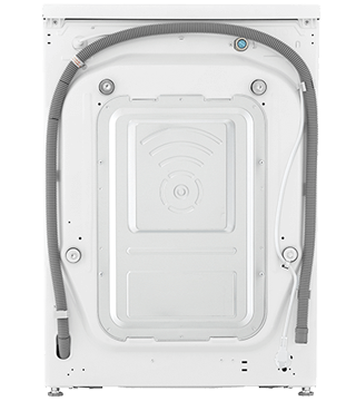 maquina lavar roupa lg F4WR5013A6W branco costas  