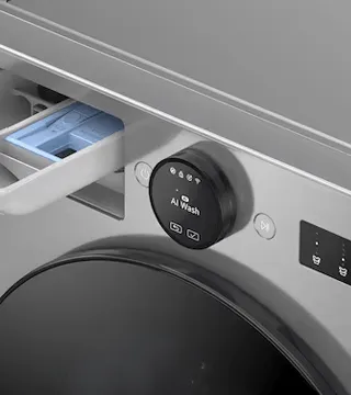 LG Máquina de Lavar Roupa F4X7009TSB (9 Kg) LG Máquina de Lavar Roupa F4X7009TSB (9 Kg)