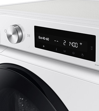 maquina lavar roupa samsung WW11DB7B34GWU3 branco pormenor  