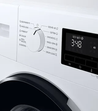 Máquina de Lavar Roupa SAMSUNG WW90FG3M05AWEP (9 Kg) Máquina de Lavar Roupa SAMSUNG WW90FG3M05AWEP (9 Kg)