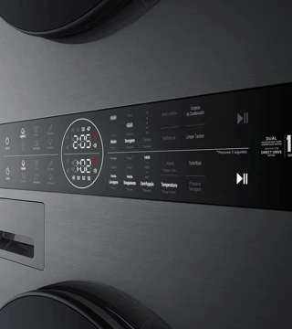 Máquina Lavar e Secar Roupa LG WT1210BBF Máquina Lavar e Secar Roupa LG WT1210BBF