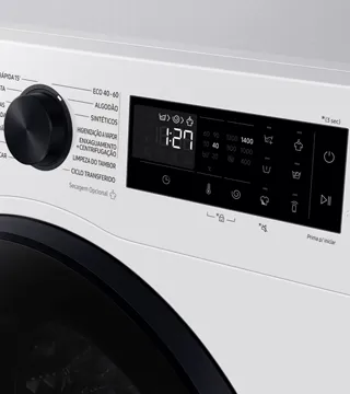 Máquina de Lavar e Secar Roupa Samsung WD11DG5B15BEEP (AI EcoBubble™ – 11/6kg – Modo Energia IA)