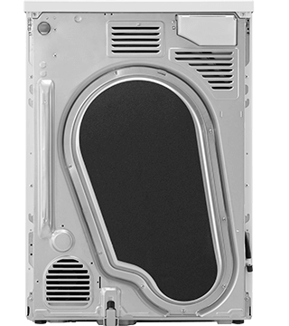 maquina secar roupa lg rh90v5av6n 9kg branco costas  