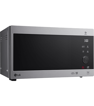 microondas lg mh6565cps prata perfil  