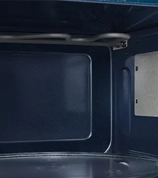 microondas samsung MG32DG4524CTE1 preto pormenor  .