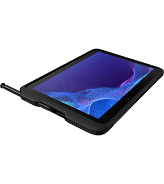 samsung galaxy tab active4 pro wifi preto deitado  