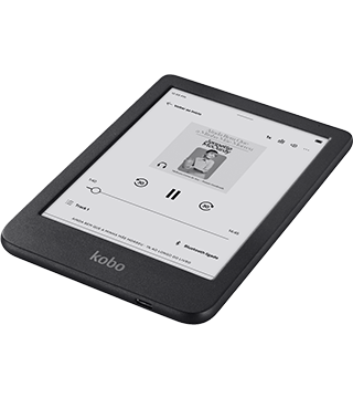 kobo clara bw preto deitado  