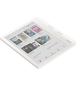 Kobo Libra Colour 32GB kobo libra colour branco deitado