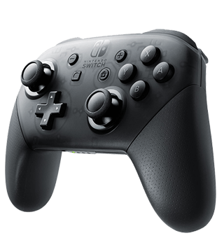 comando pro nintendo switch perfil frente  