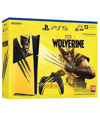 Sony PS5 Slim Edição Digital 825GB Edição limitada Marvel's Wolverine (inclui voucher jogo) Sony PS5 Slim Edição Digital 825GB Edição limitada Marvel's Wolverine (inclui voucher jogo)